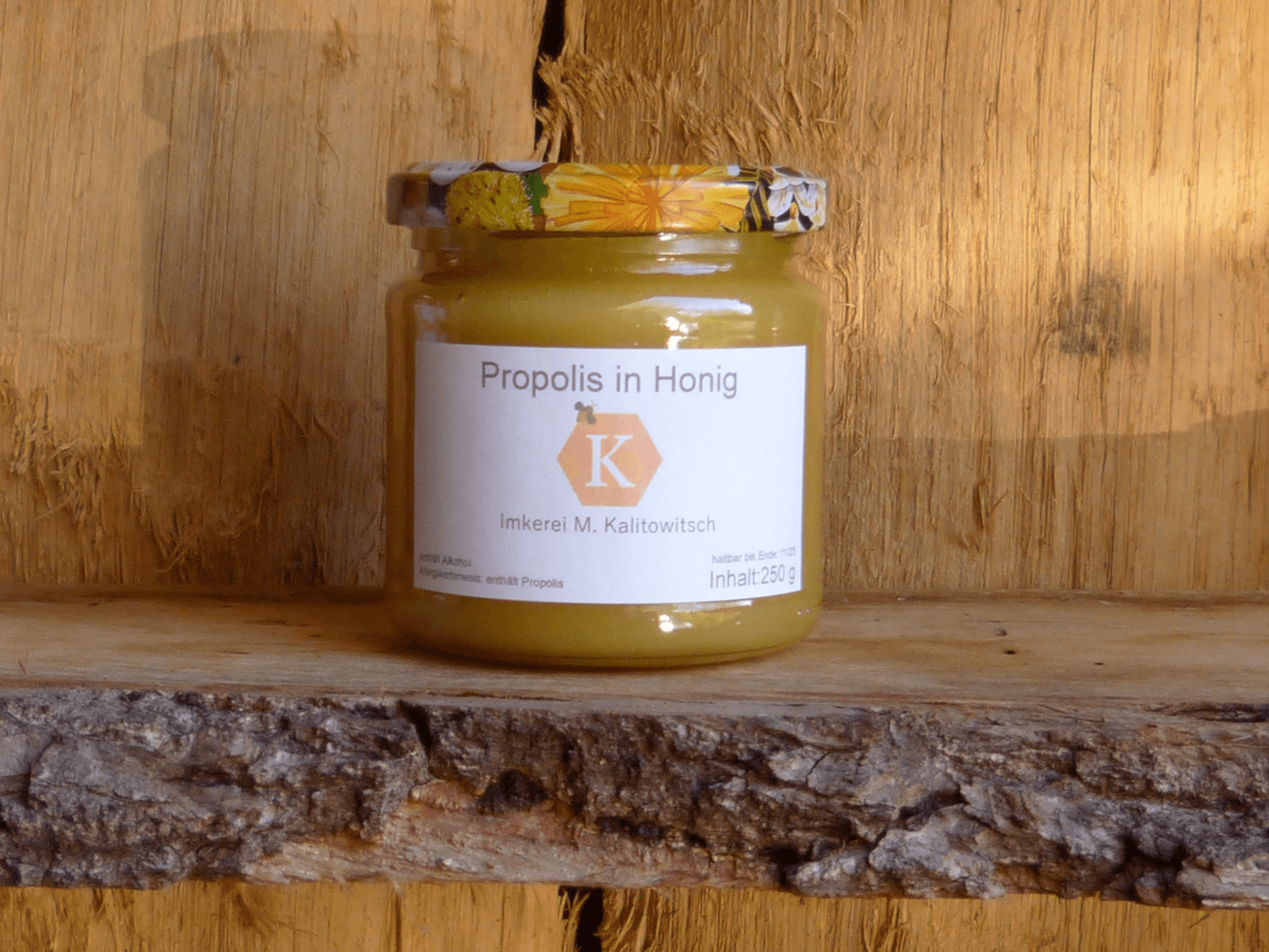 Propolis in Honig